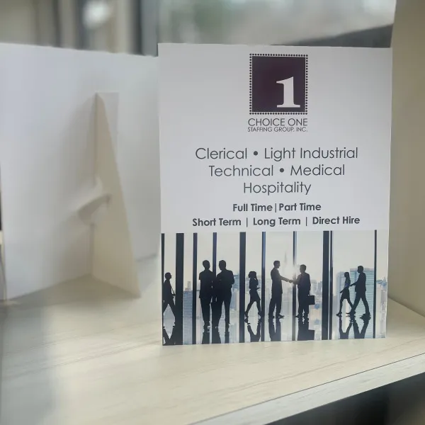 Wide Format Vinyl Print Indoor Sign