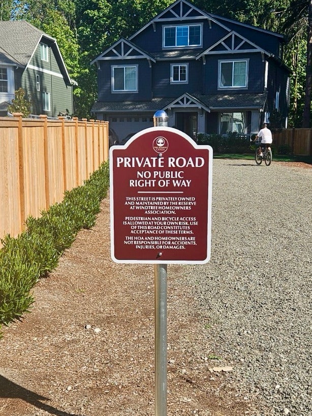 Private Road & HOA Signs: Protecting Your Community