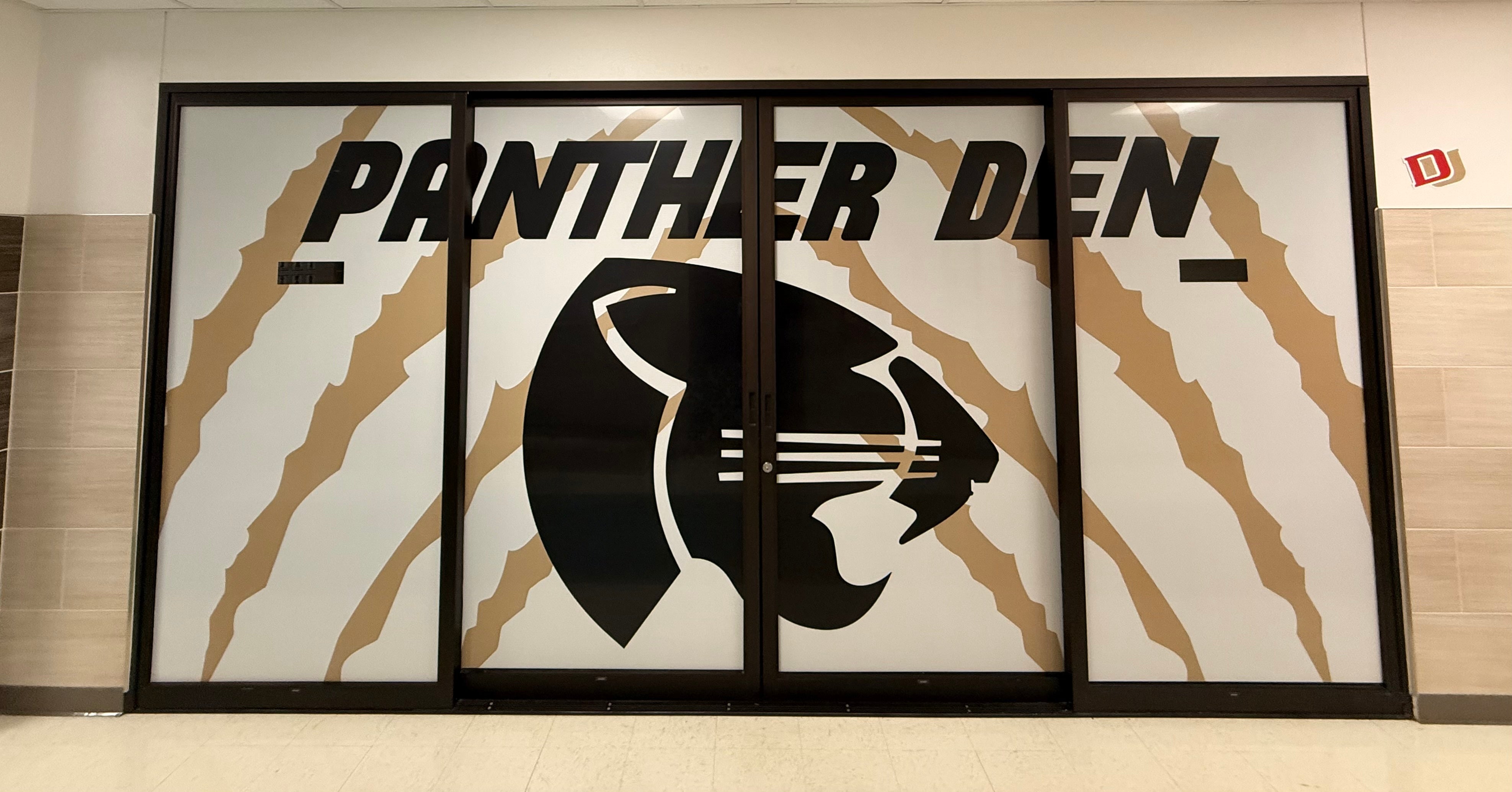 KISD Sunset Valley Elementary's New Perforated Window Vinyl designed, produced and installed by Signarama North Fort Worth/Keller