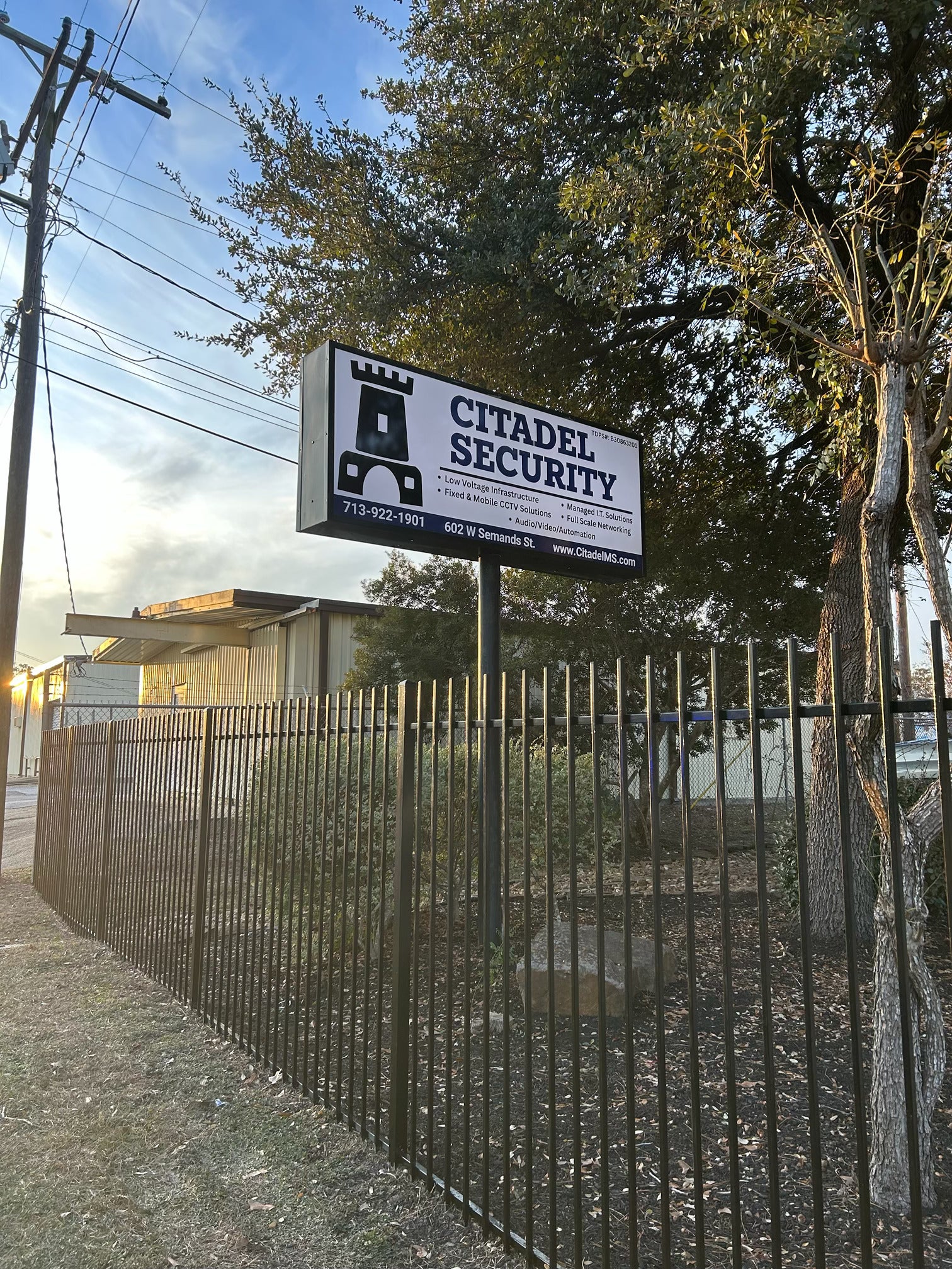 Citadel Security - New Signage for the New Facility and New Graphics for the New Truck