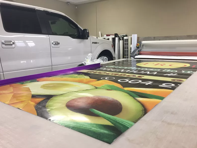 Custom Vehicle Wraps Printed In-House