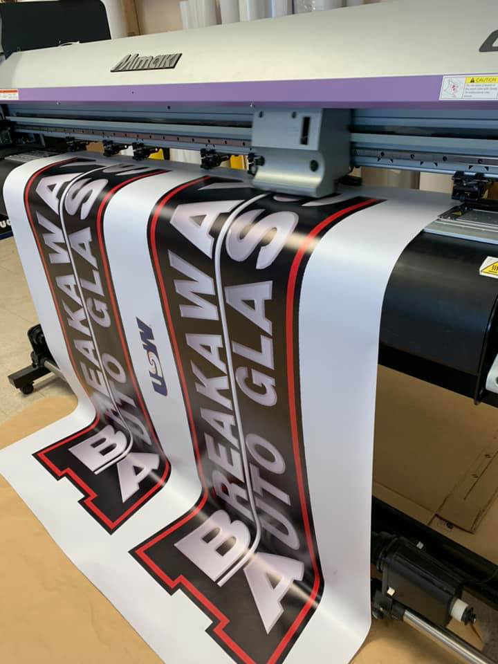 Custom Vehicle Wraps Printed In-House