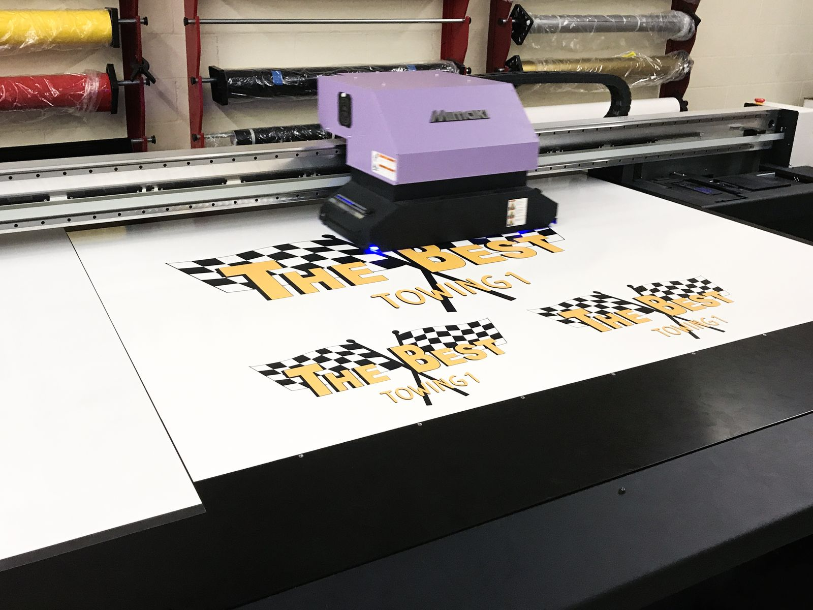 Custom Vehicle Wraps Printed In-House
