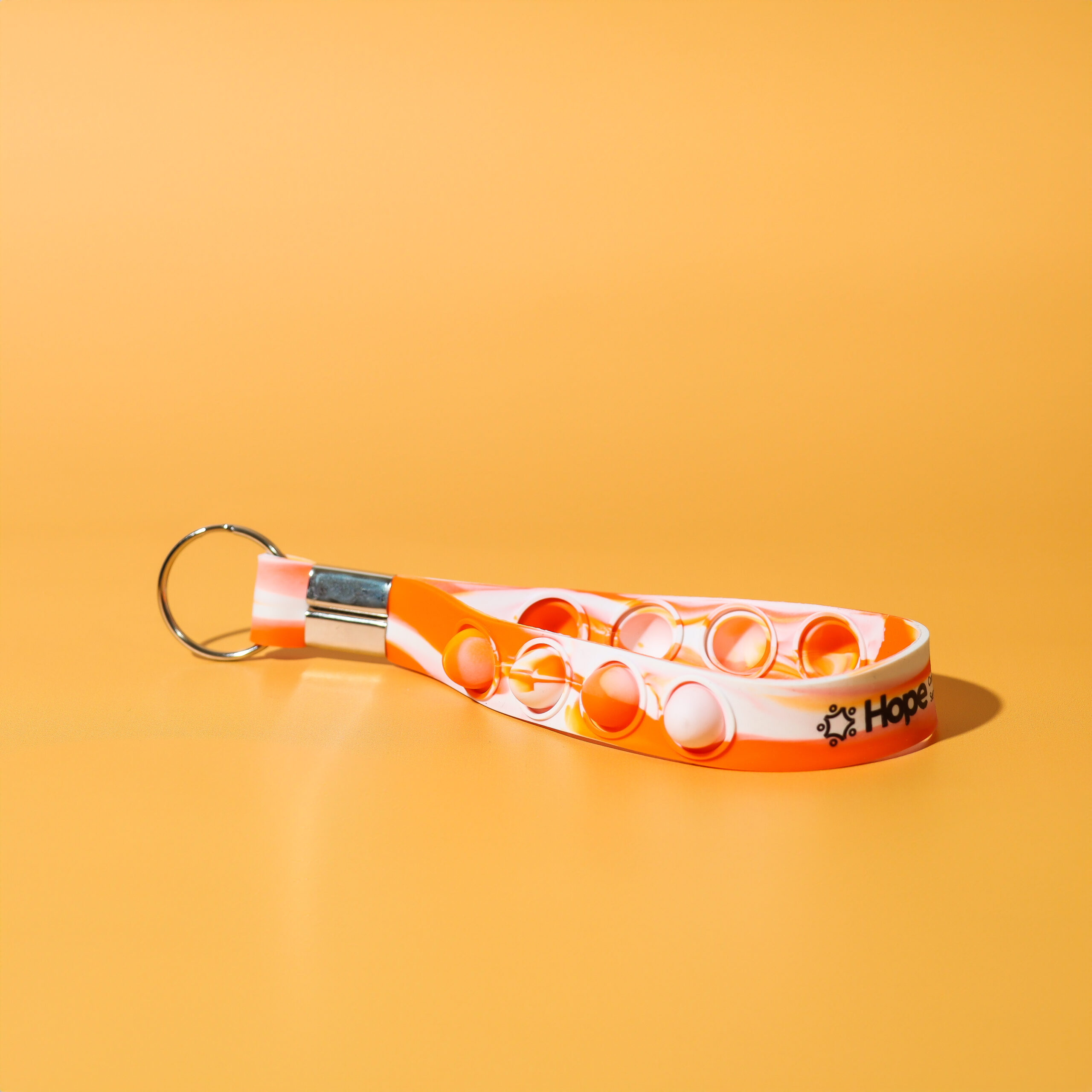 Popper Stress Reliever Key Chain