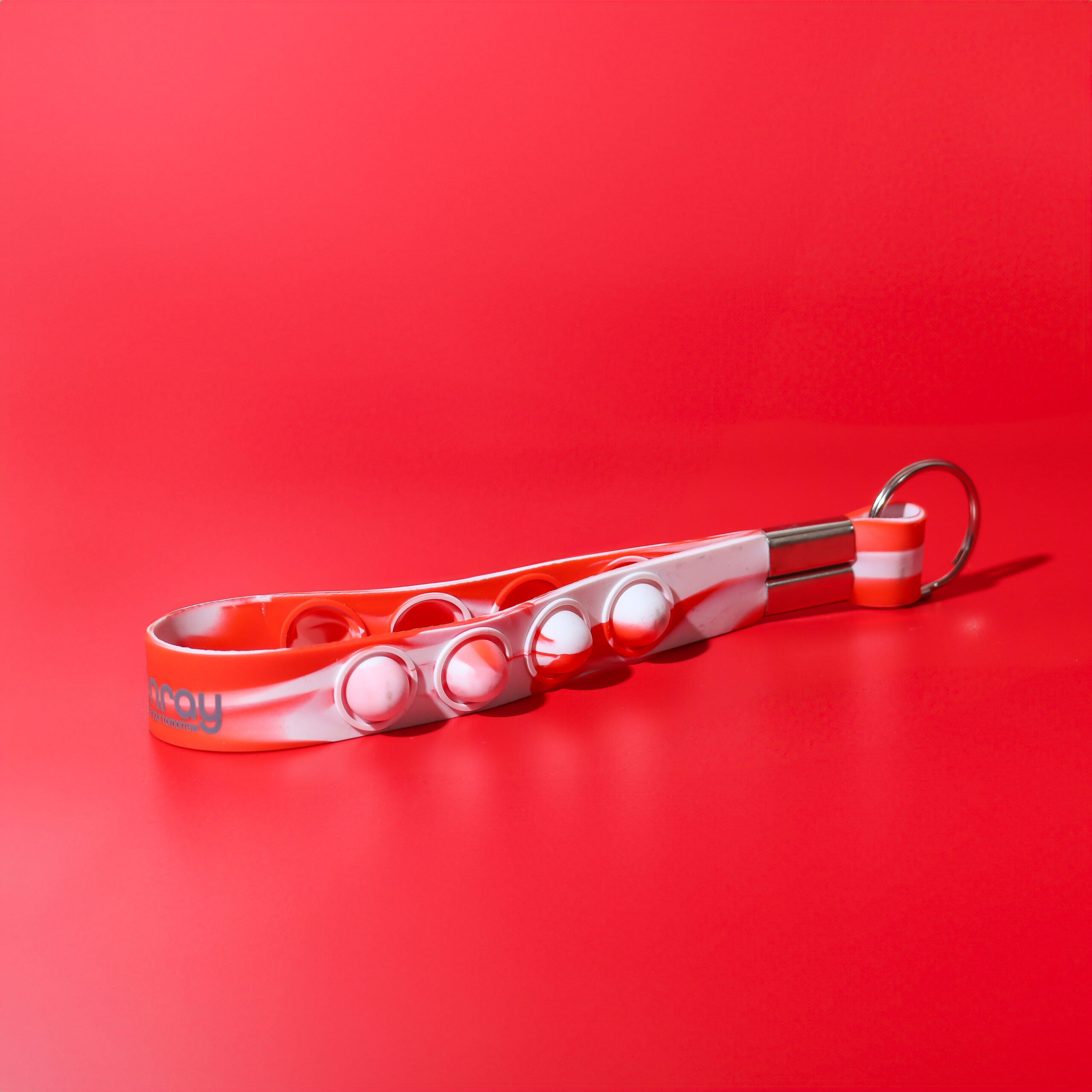 Popper Stress Reliever Key Chain
