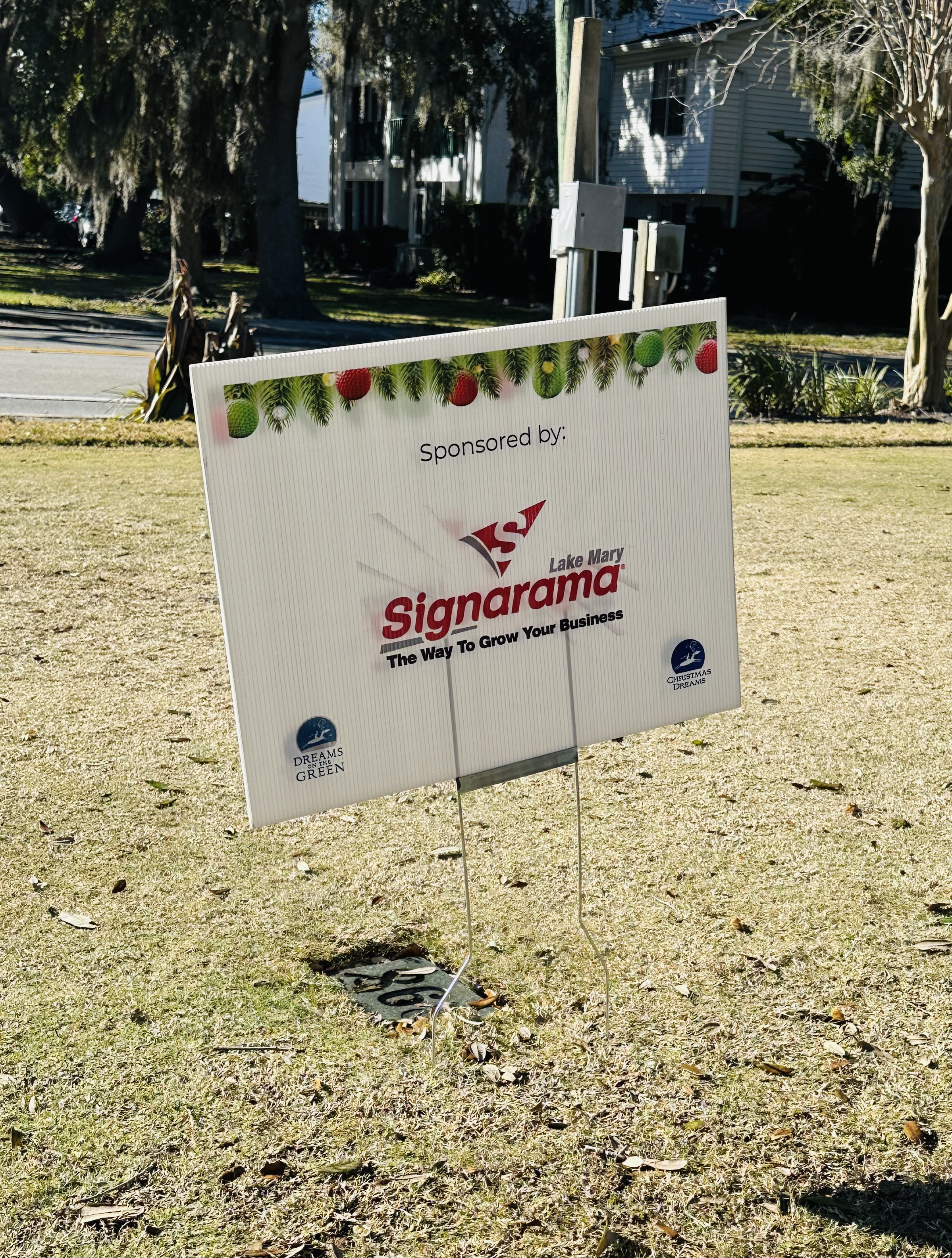 Signarama of Lake Mary Supports Christmas Dreams Charity Golf Tournament