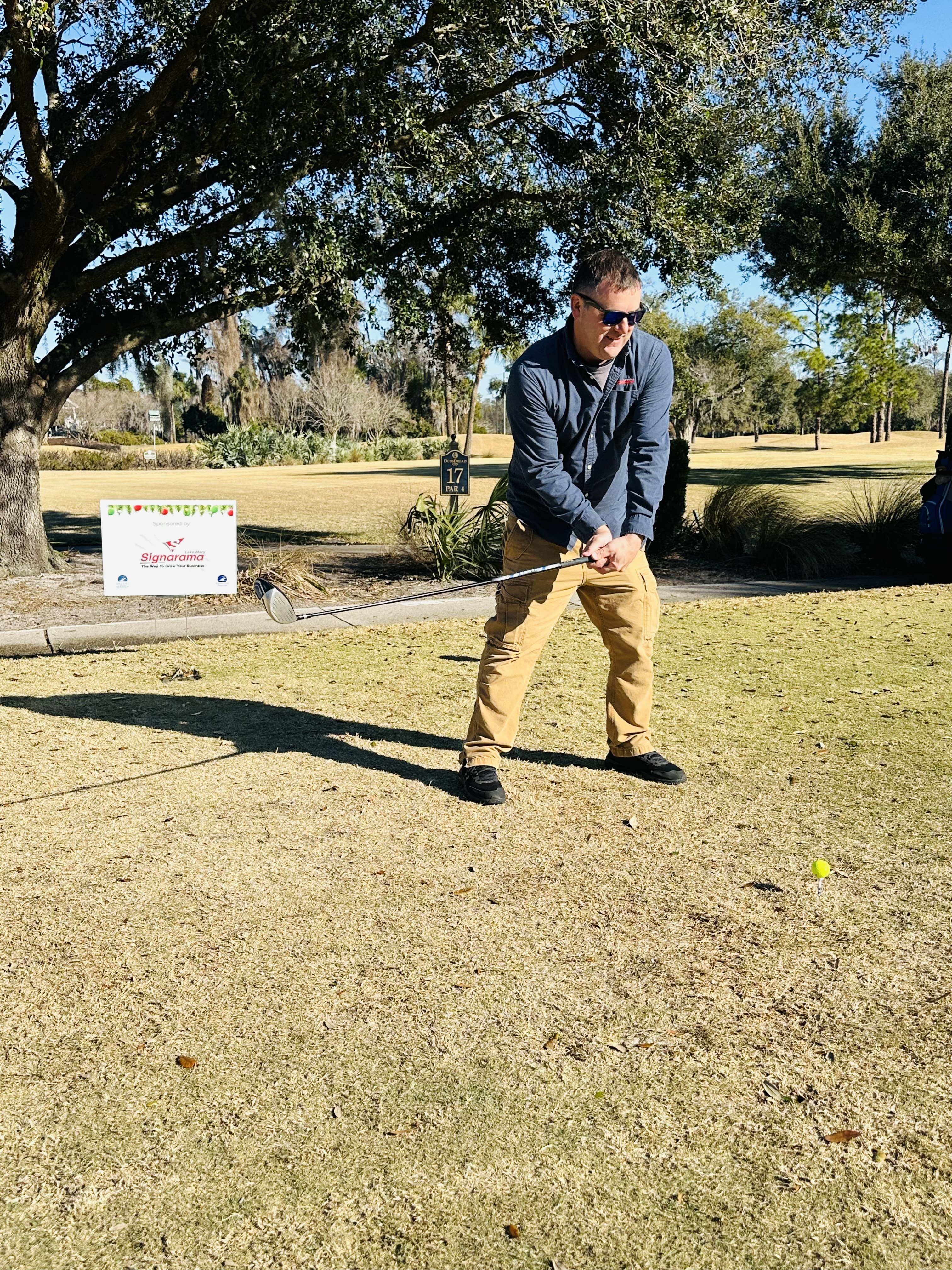Signarama of Lake Mary Supports Christmas Dreams Charity Golf Tournament
