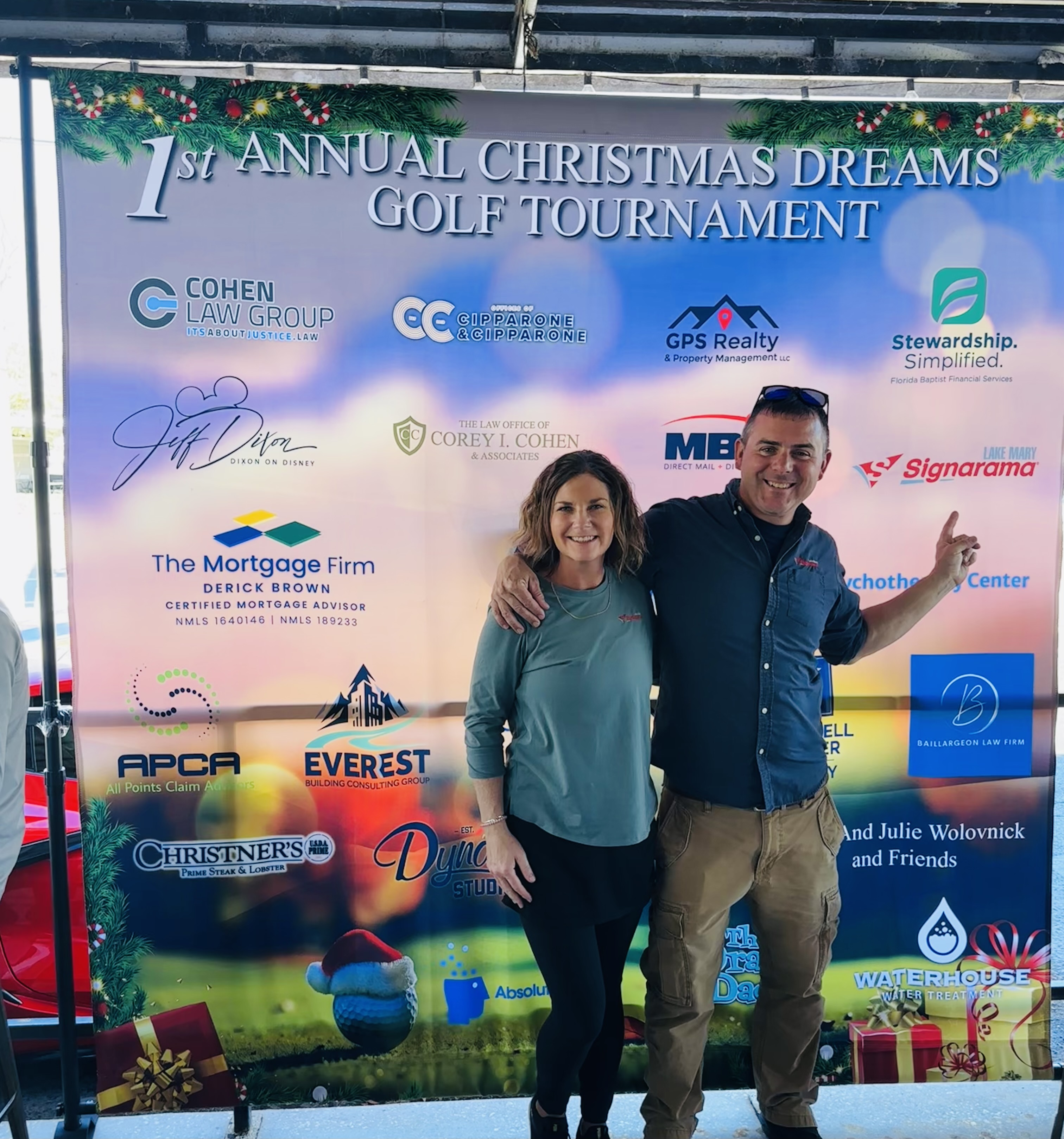 Signarama of Lake Mary Supports Christmas Dreams Charity Golf Tournament