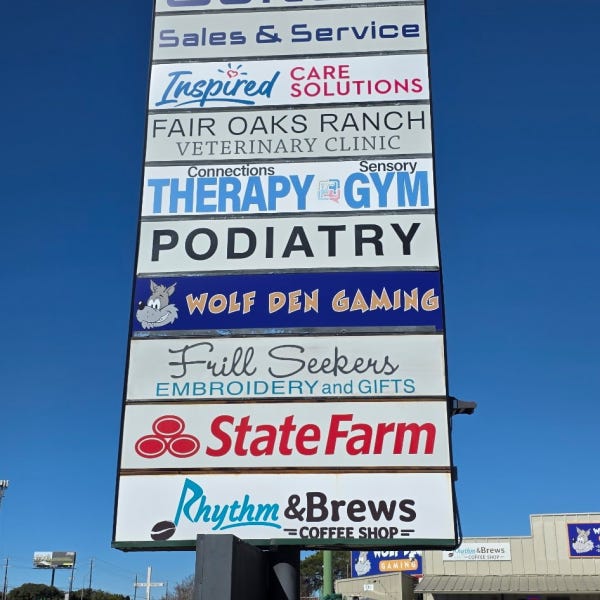 Inspired Care Solutions_Exterior Sign_Pylon Sign