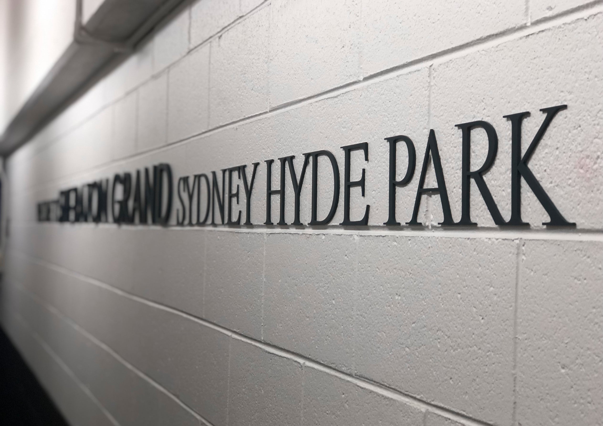 Fabricated Signage
