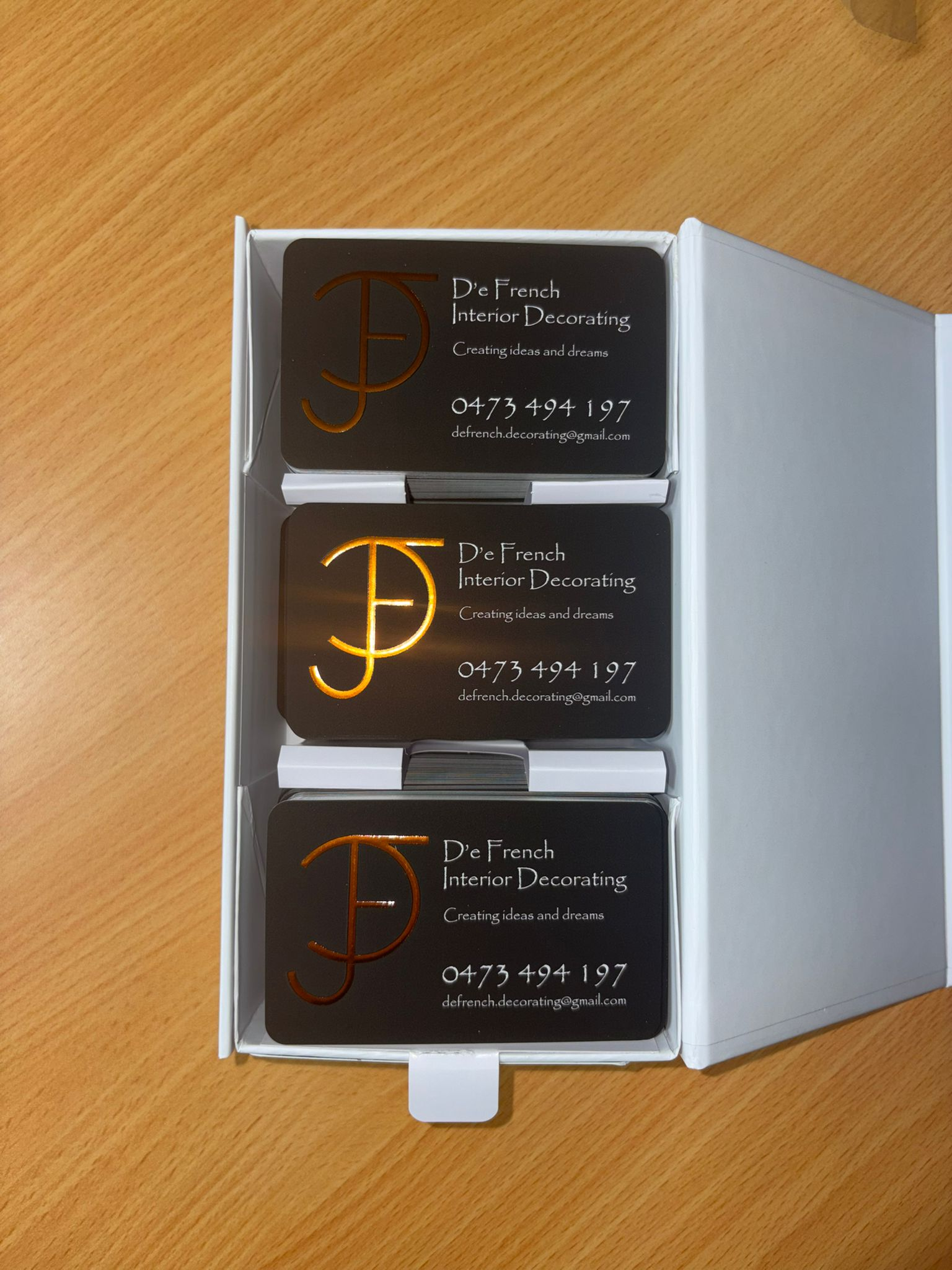 Copper Foil Business Cards That Leave a Lasting Impression