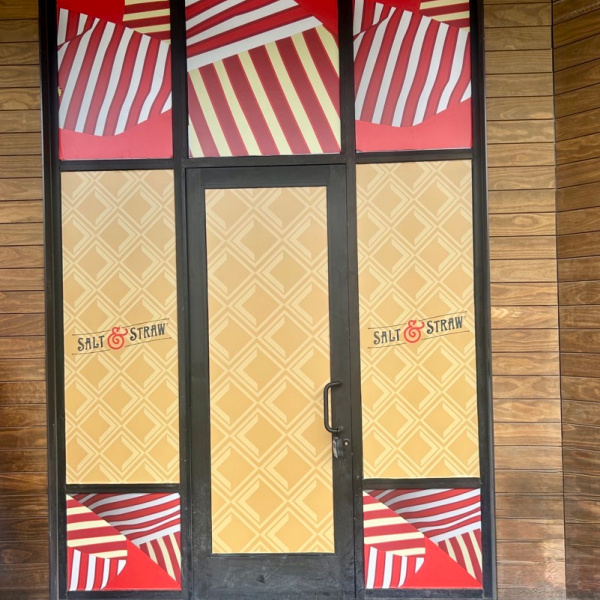 Bold “Coming Soon” Window Graphics That Turn Storefronts Into 24/7 Advertising - Salt & Straw, Redmond, WA