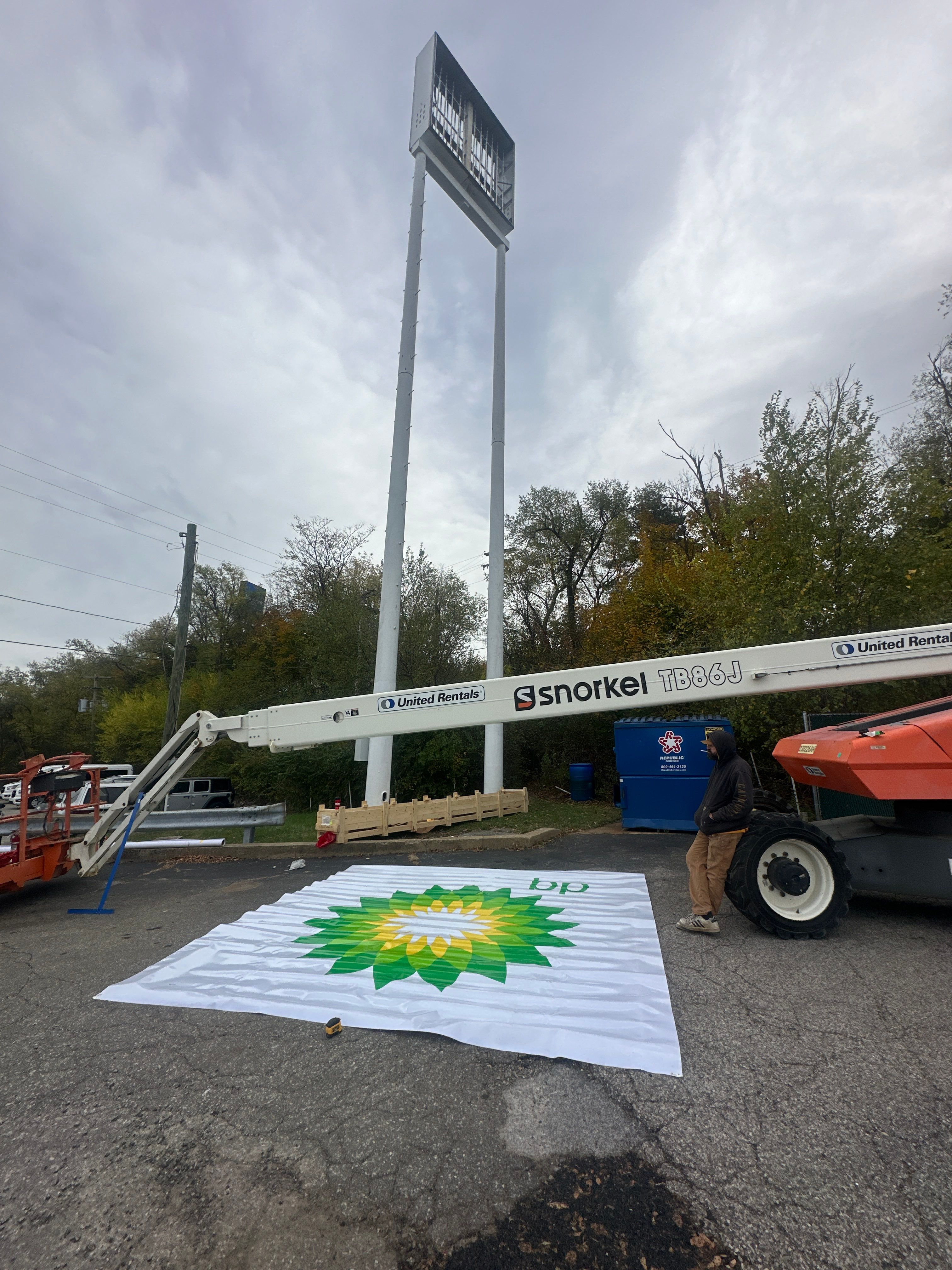Sign Service - BP Washington PA - South Pittsburgh