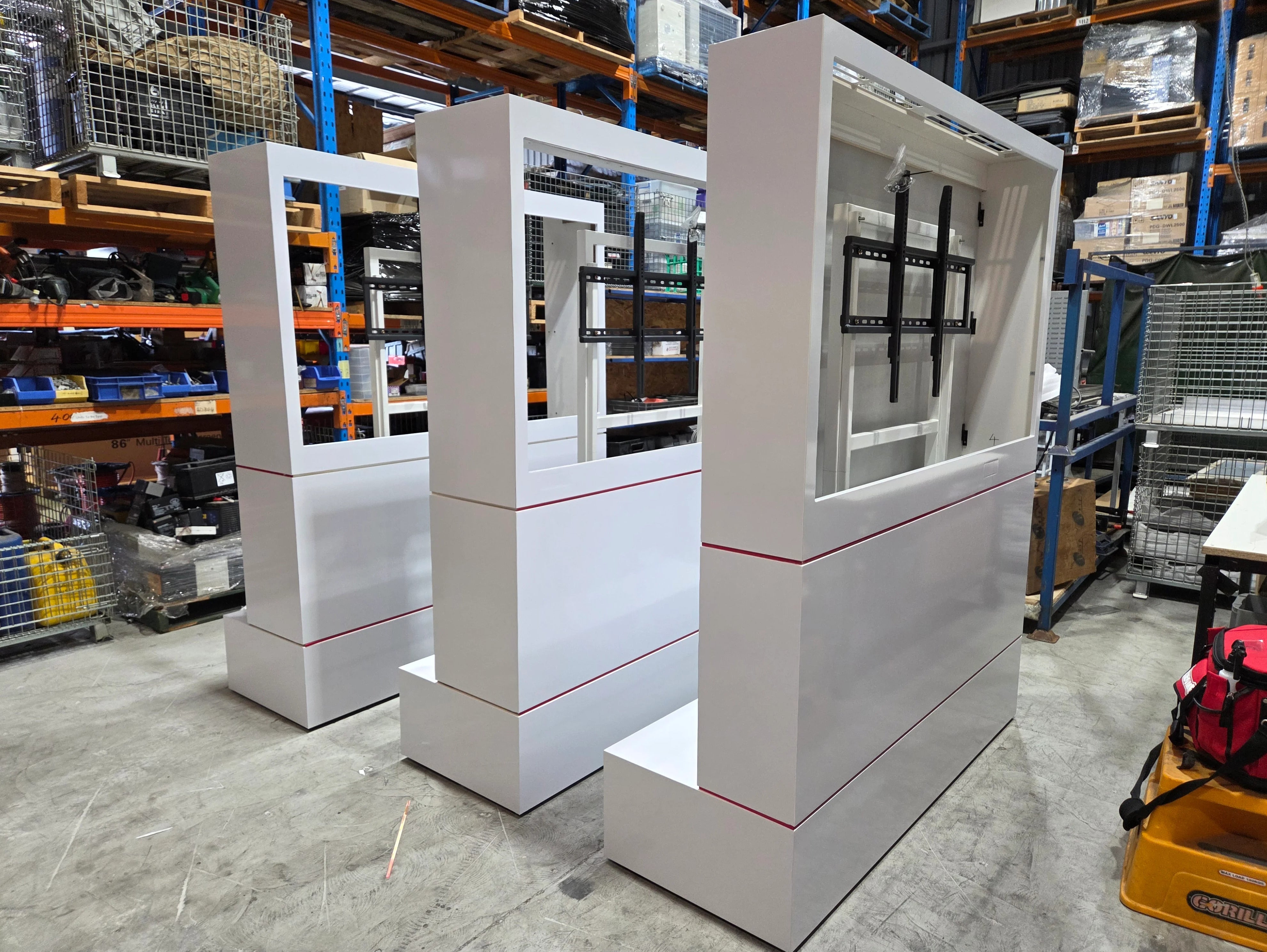 Screen Cabinet Wraps -Technology Core - Heidelberg West VIC.
