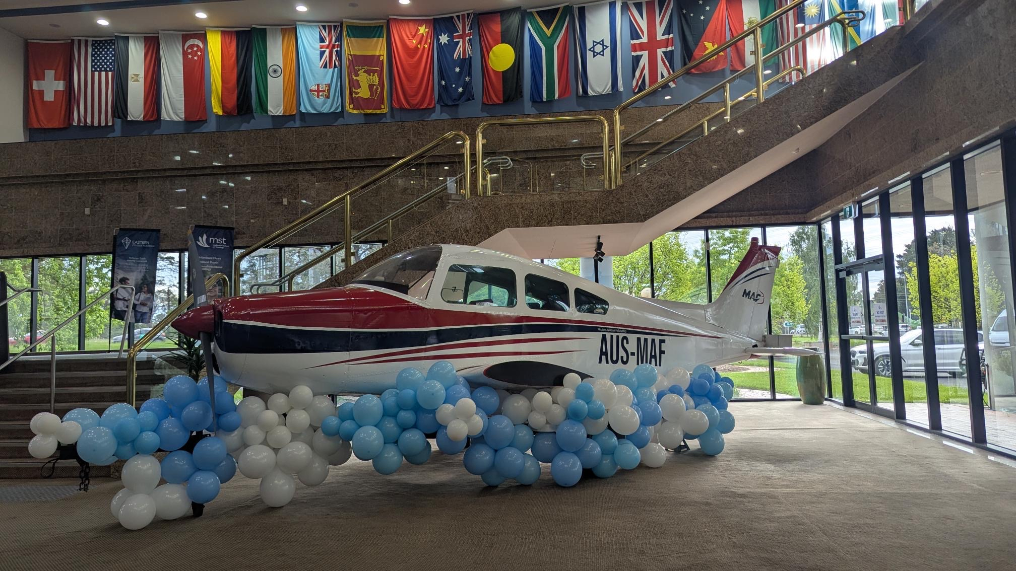 Up for the Challenge: Plane Wrap for MAF Australia