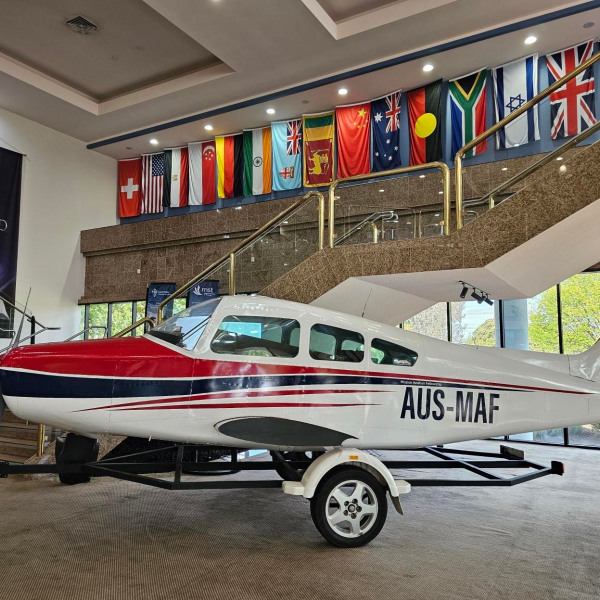 Up for the Challenge: Plane Wrap for MAF Australia