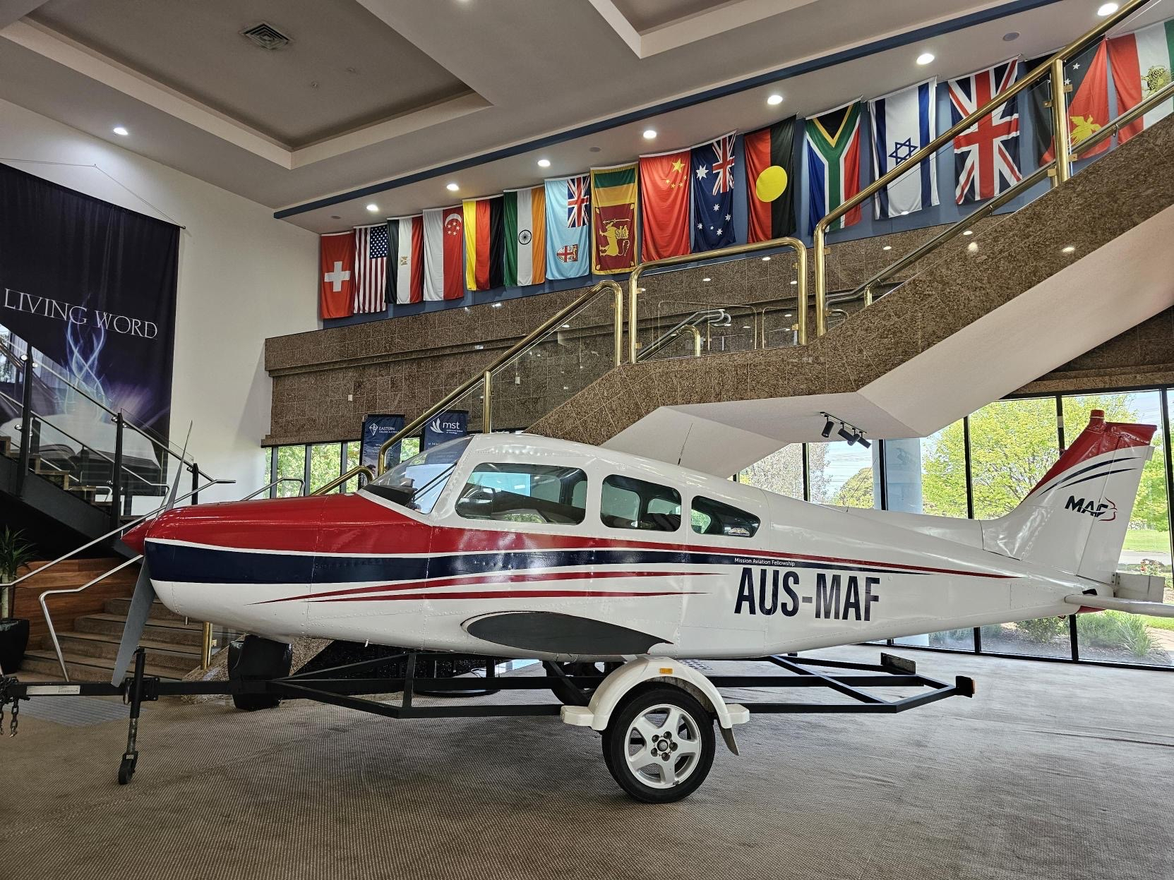 Up for the Challenge: Plane Wrap for MAF Australia