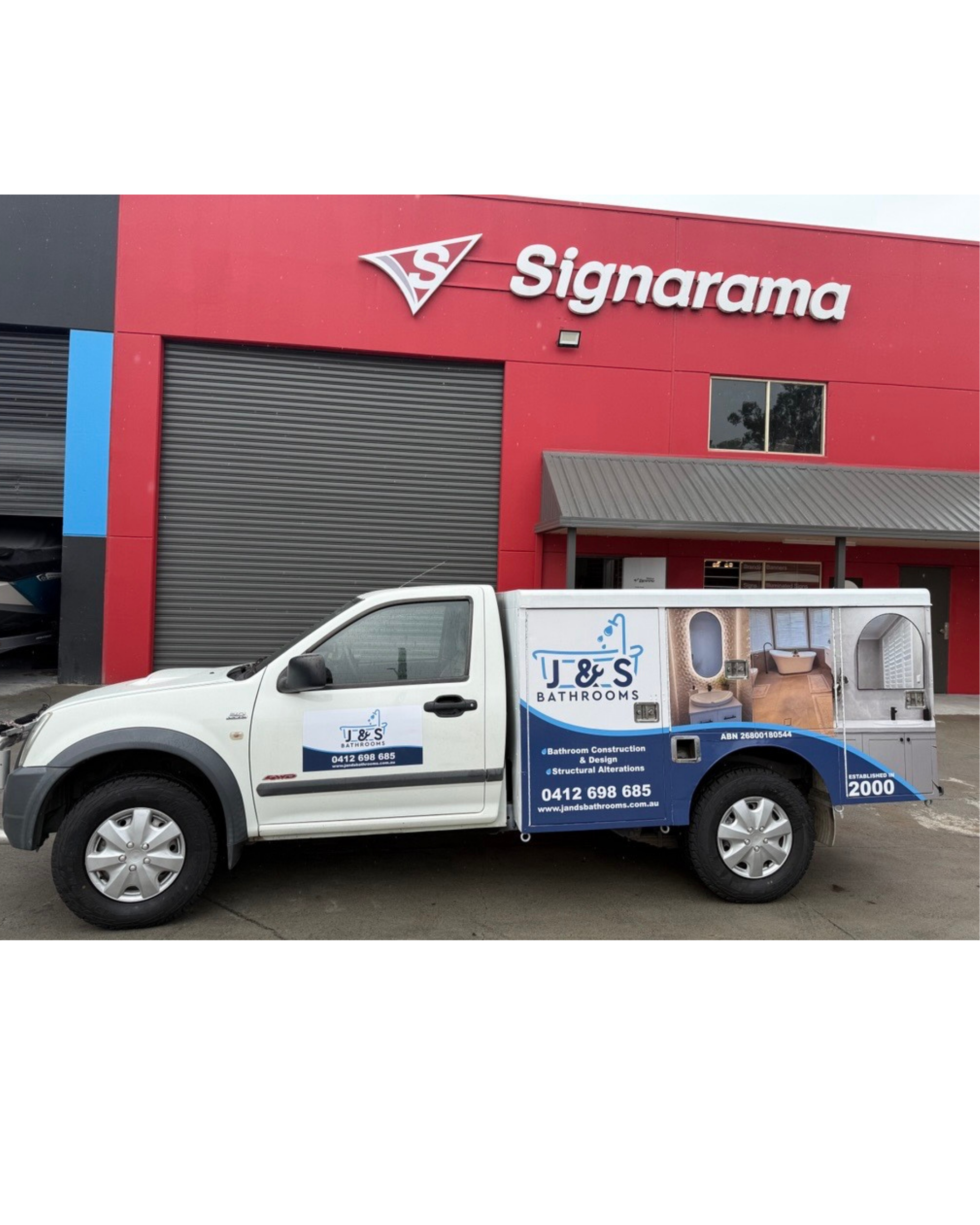 Full Toolbox Wrap for J&S Bathrooms