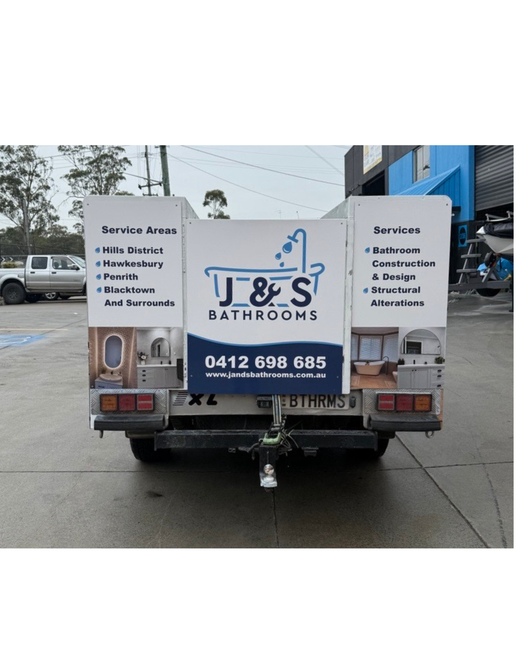 Full Toolbox Wrap for J&S Bathrooms