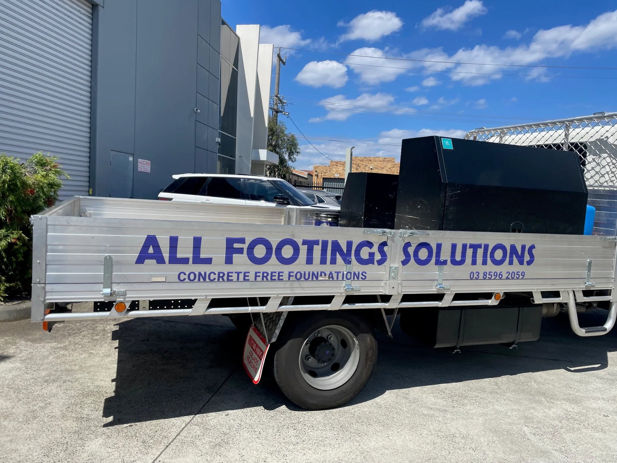 Truck Signage - All Footings Solutions - Reservoir VIC.