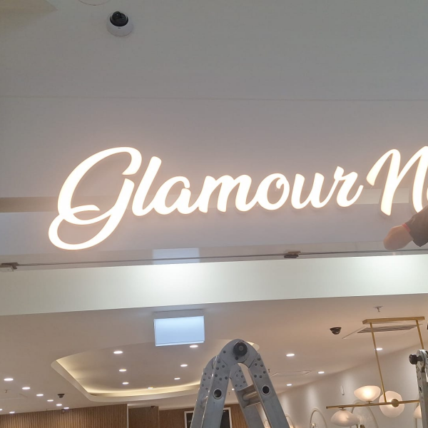 Frontlit Illuminated fab letters