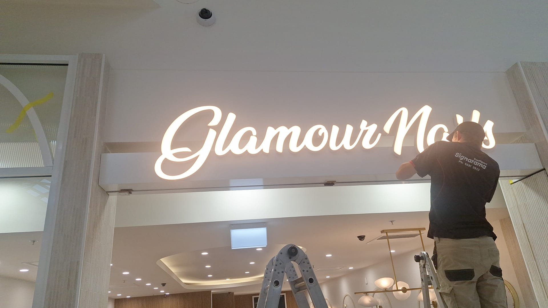 Frontlit Illuminated fab letters