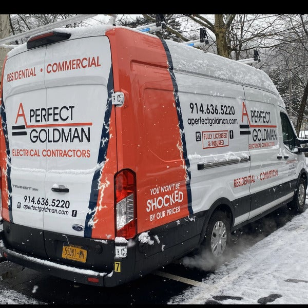 Vehicle Graphics for A Perfect Goldman Electrical in New Rochelle, NY
