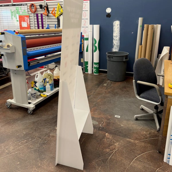 Coroplast with Easel back for Doman Building Materials in Edmonton, AB