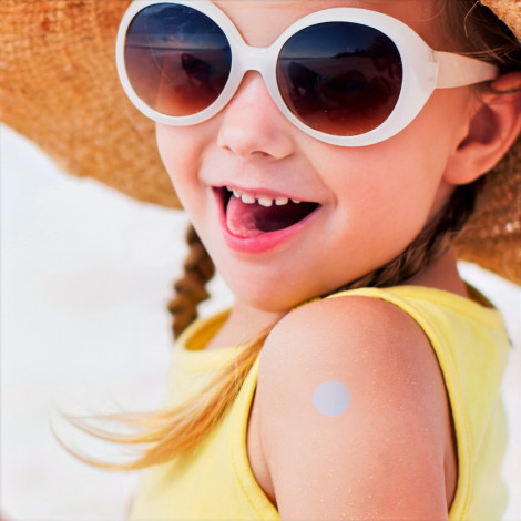 Sunburn Alert Stickers