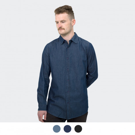 TRENDSWEAR Chester Men's Denim Shirt