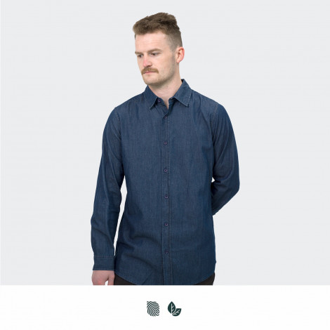 TRENDSWEAR Chester Men's Denim Shirt