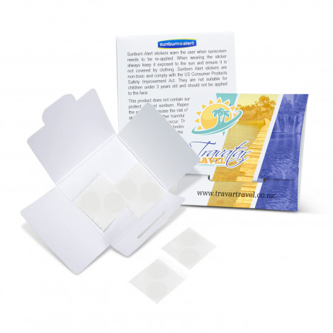 Sunburn Alert Stickers