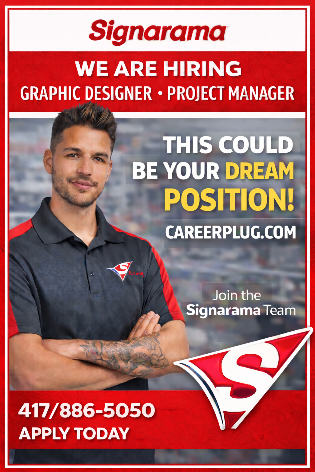 Now Hiring - Project Manager - Graphic Designer Your Name Could be HERE!