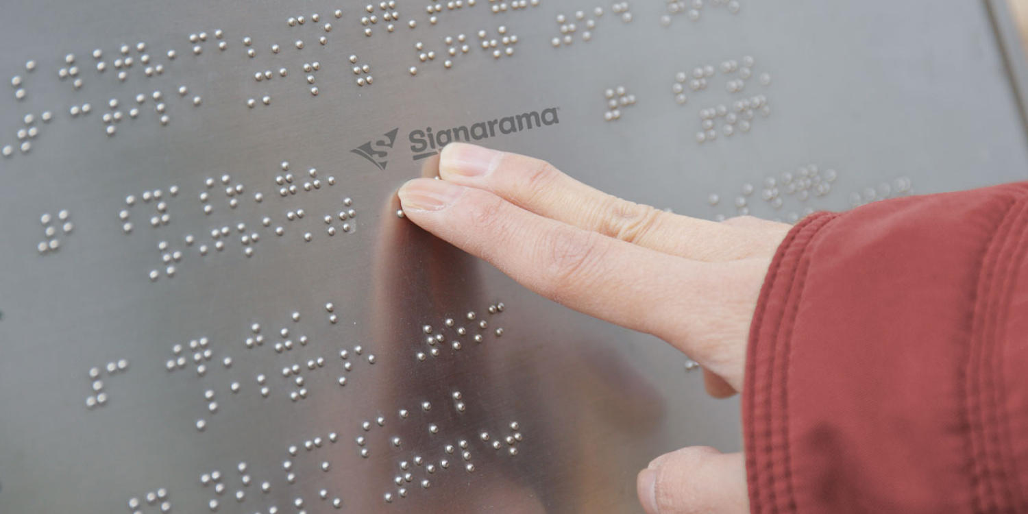 Accessibility & Braille Signs