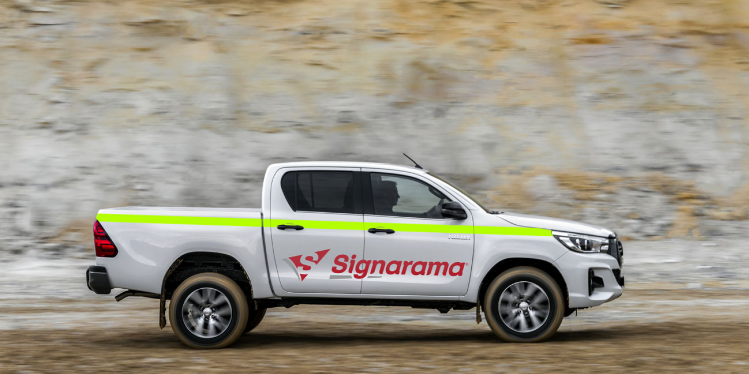 Reflective Vehicle Signage