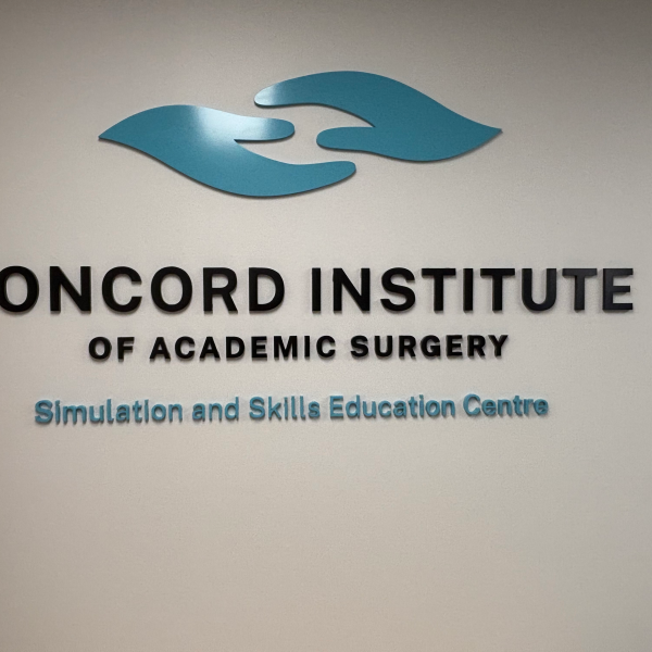 Premium 10mm Acrylic Letter Signage for the Concord Institute of Academic Surgery  Meta Title