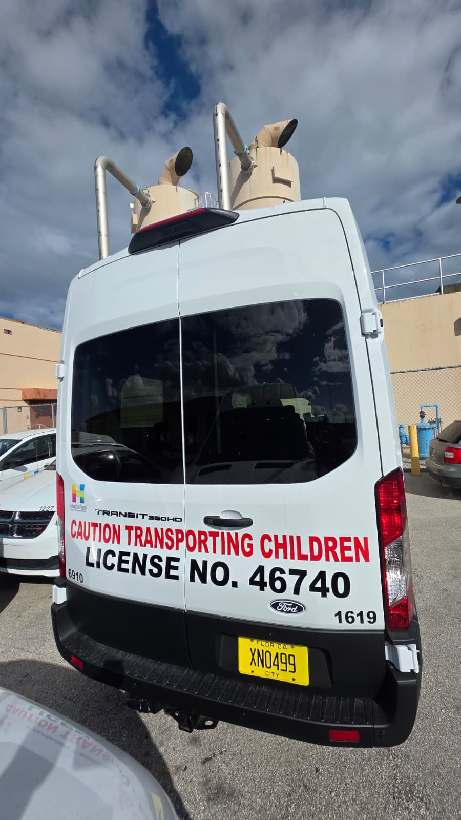 City of Hallandale vehicule wrap