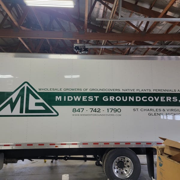 Midwest Groundcovers Driver side Trailer Vinyl