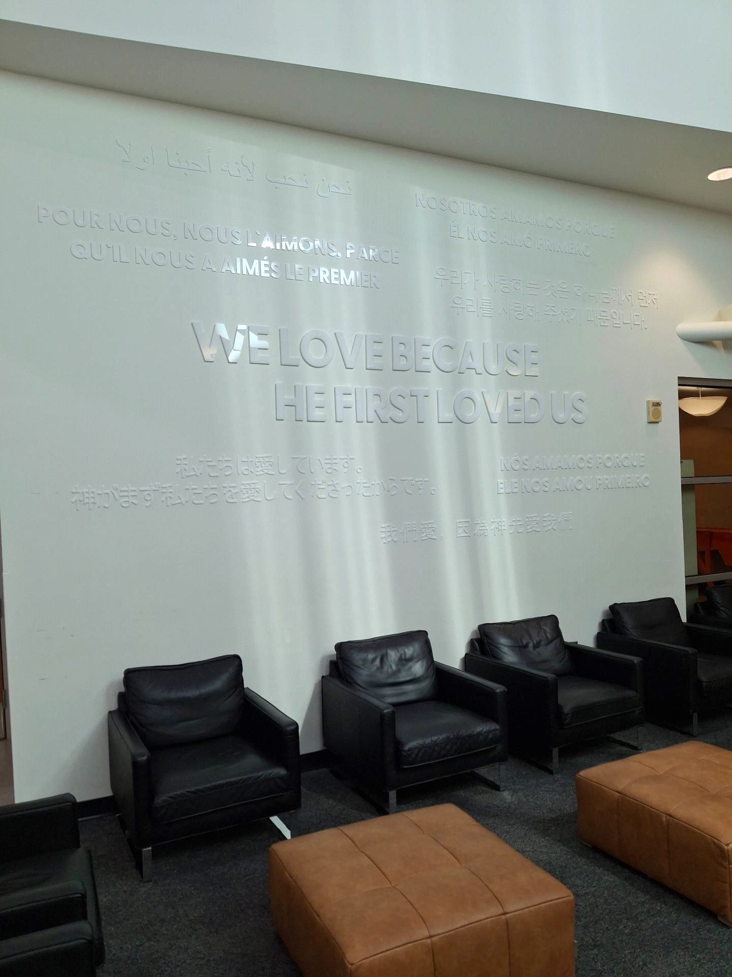 Oak Pointe Church Acrylic Statement Wall