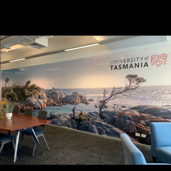 Wall Graphics - University of Tasmania - Melbourne VIC.