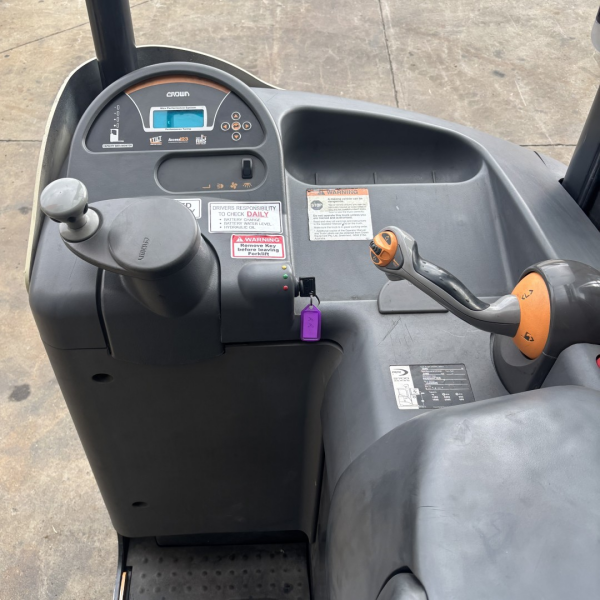 Used Crown Electric Reach Forklift #2065