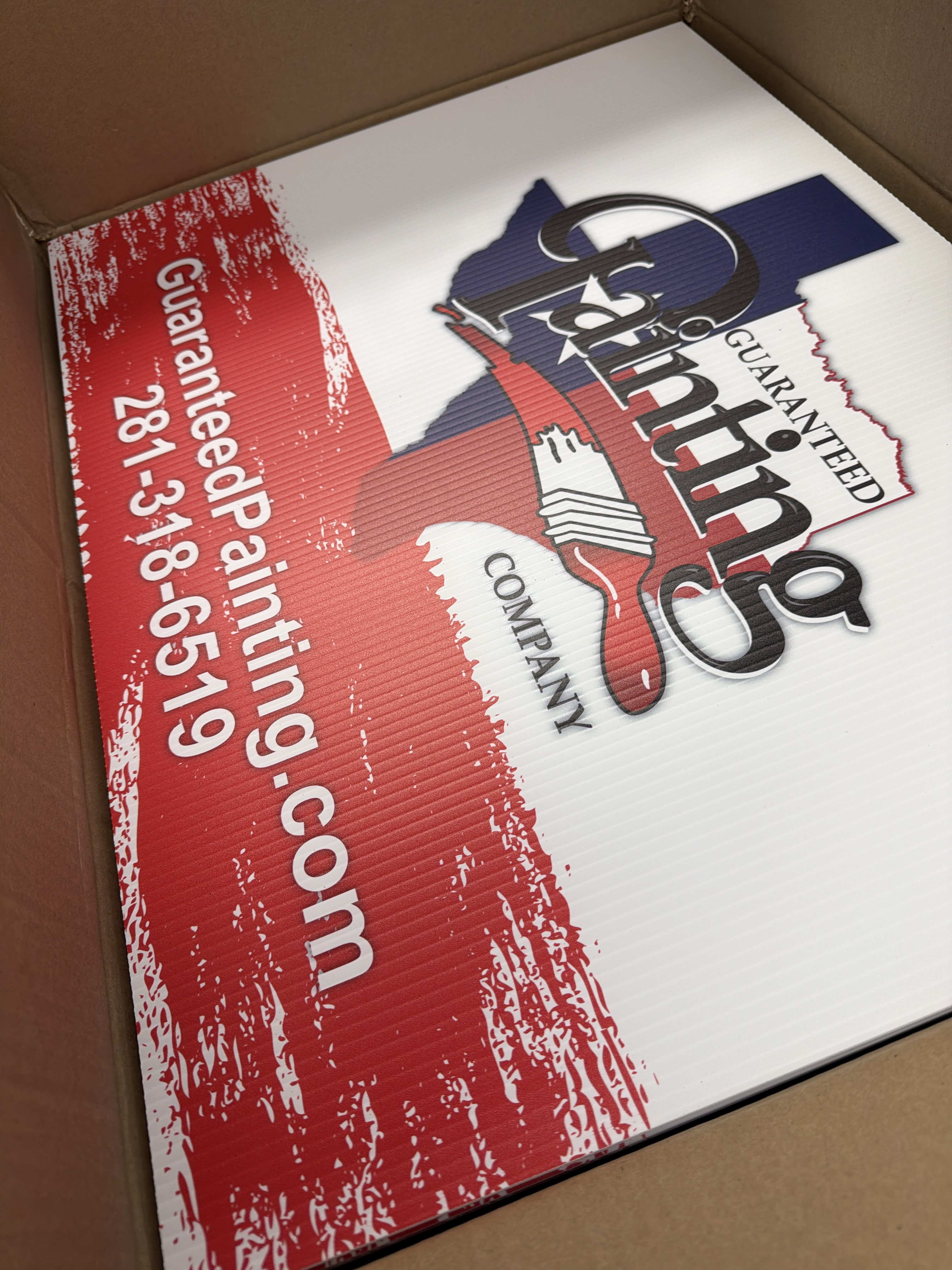 Yard Signs - Guaranteed Painting