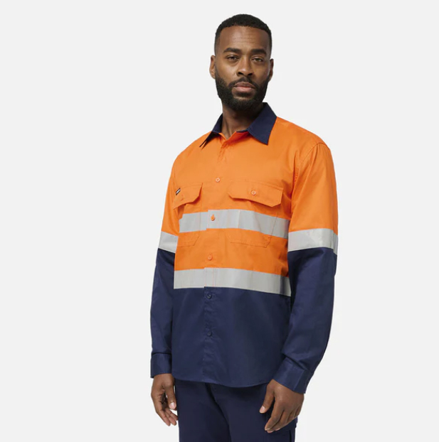 King Gee Originals Vented Spliced Drill Shirt