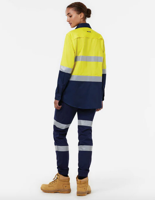 KingGee Originals Women's Vented Drill Shirt Taped