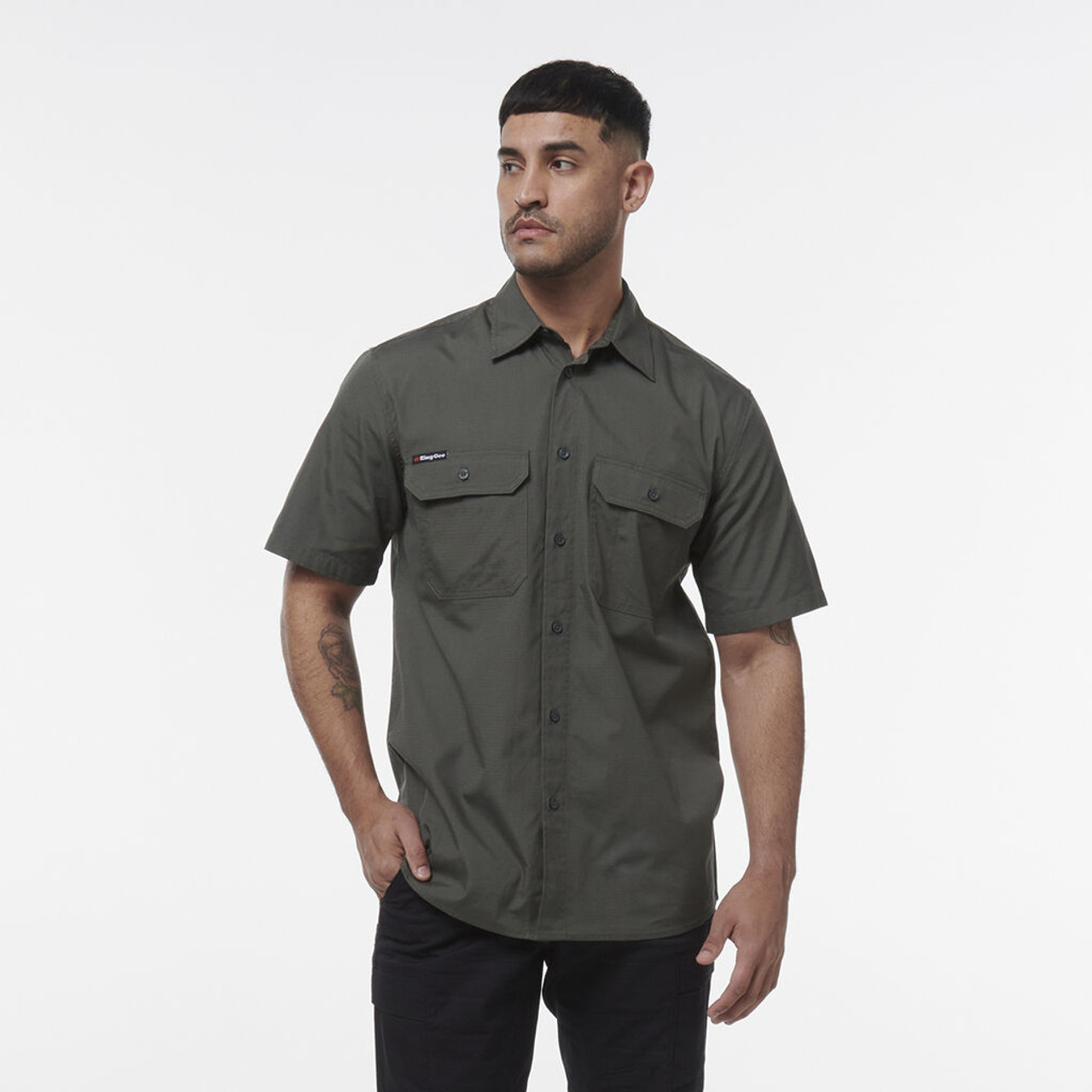 KingGee Workcool Vented Shirt Short Sleeve