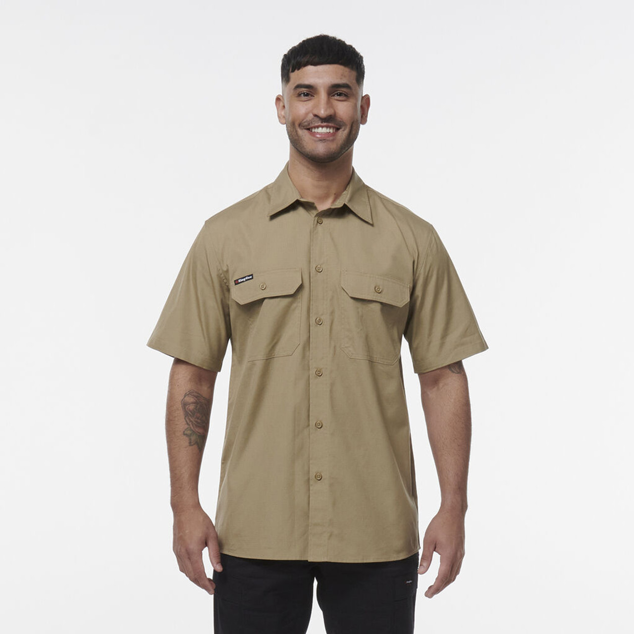 KingGee Workcool Vented Shirt Short Sleeve