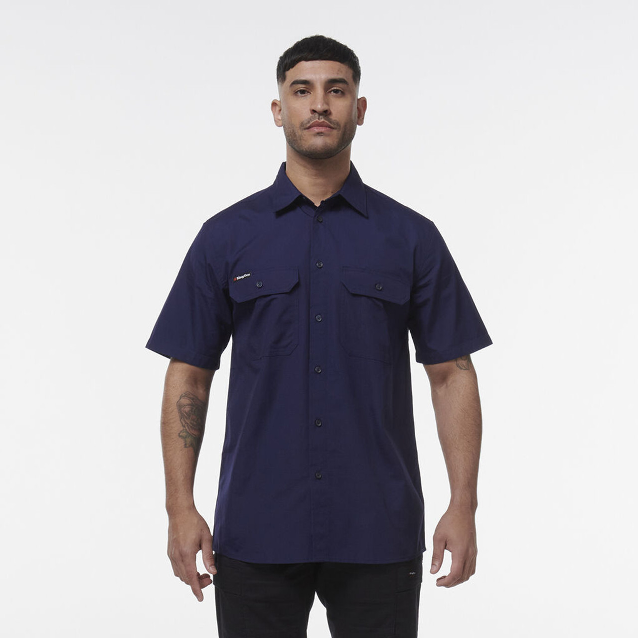 KingGee Workcool Vented Shirt Short Sleeve