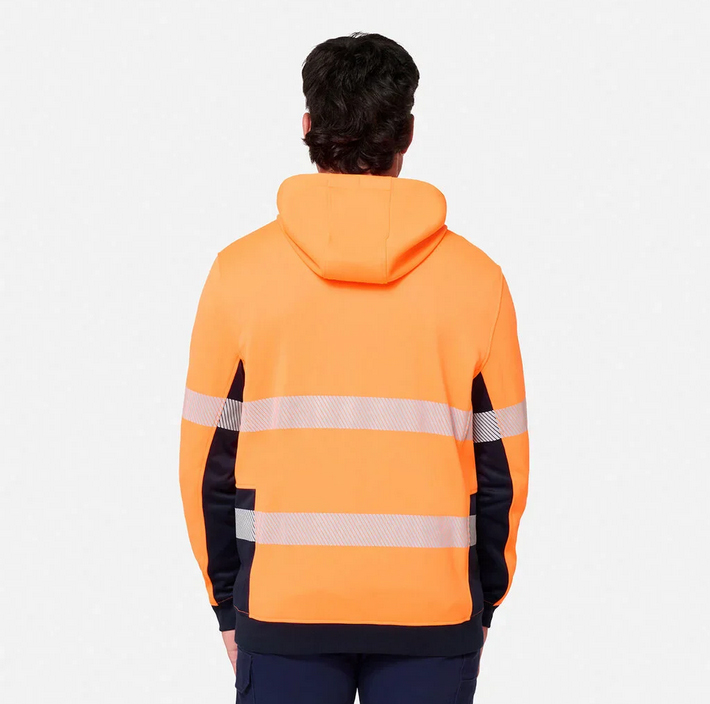 Kinggee Originals Hi-Vis Spliced Full Zip Hoodie