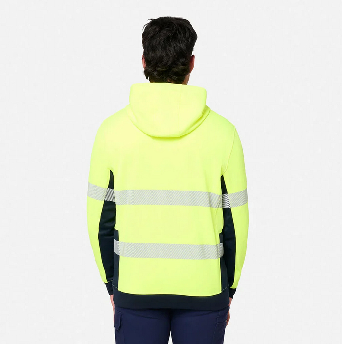Kinggee Originals Hi-Vis Spliced Full Zip Hoodie