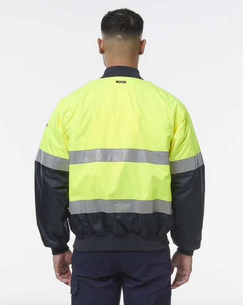 Kinggee Hi Vis Reflective Bomber Jacket